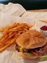 dbl Cheese with Rag Fries and Coke